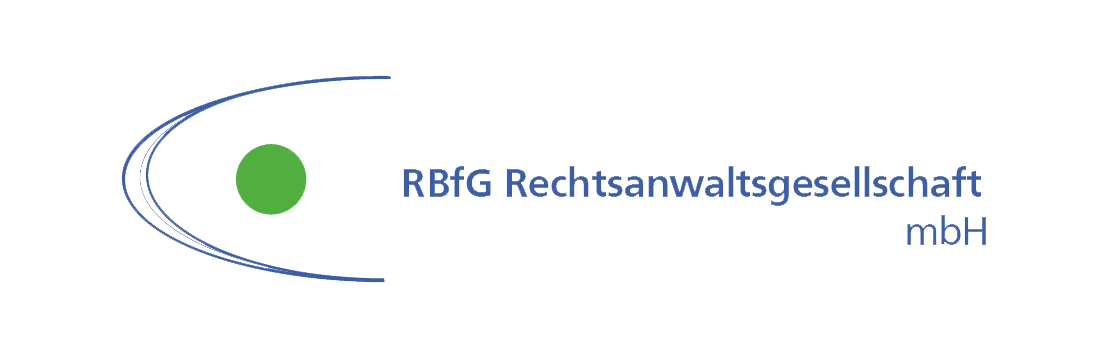 Logo der RBfG Rechtsanwaltsgesellschaft mbH.